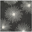 Safavieh Soho Square Rug in Charcoal / Ivory