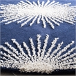 Safavieh Soho Round Rug in Dark Blue / Ivory