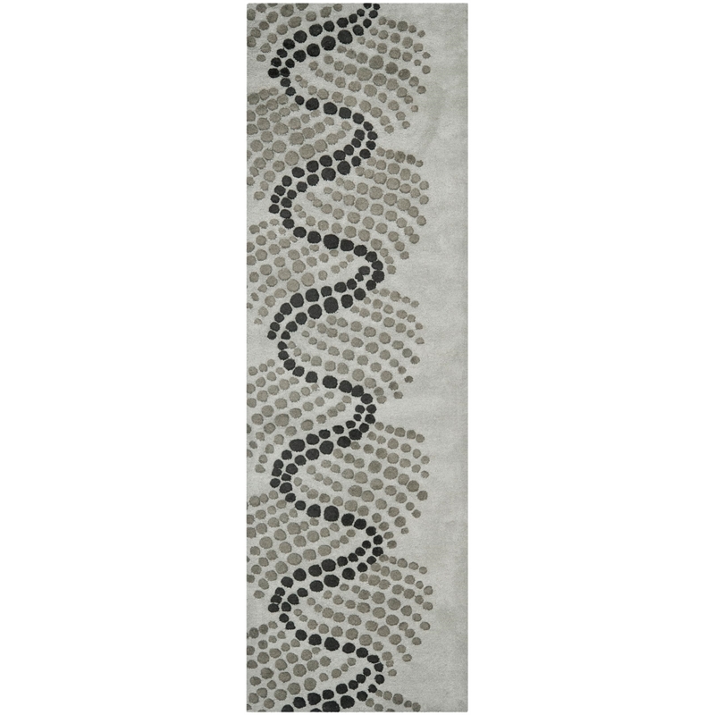 Safavieh Soho Runner Rug in Blue / Grey