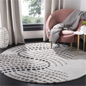 Safavieh Soho Round Rug in Blue / Grey