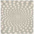 Safavieh Soho Square Rug in Grey / Ivory