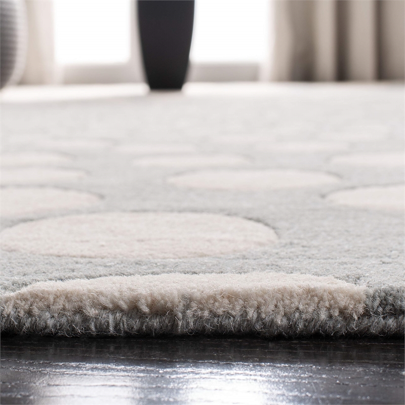 Safavieh Soho Square Rug in Grey / Ivory