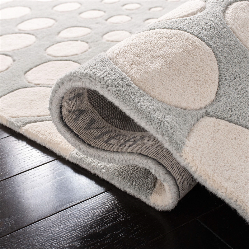 Safavieh Soho Square Rug in Grey / Ivory