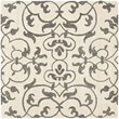 Safavieh Soho Square Rug in Ivory / Grey