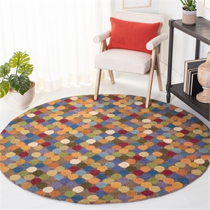 Safavieh Soho Round Rug in Multi