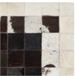 Safavieh Studio Leather Runner Rug in Ivory / Dark Brown