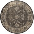Safavieh Vintage 6' Round Rug in Soft Anthracite