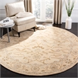 Safavieh Wyndham Round Rug in Light Gold / Light Gold