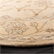 Safavieh Wyndham Round Rug in Light Gold / Light Gold