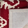 Safavieh Wyndham Square Rug in Red / Ivory