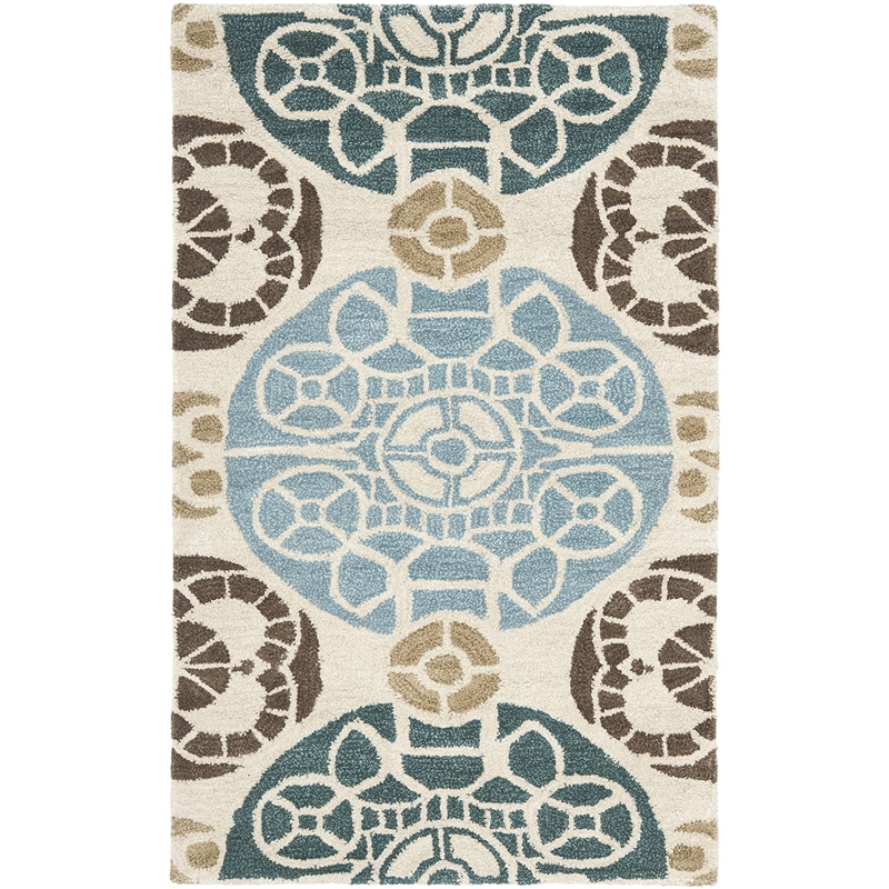 Safavieh Wyndham Accent Rug in Beige / Blue