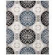 Safavieh Wyndham Oversized Rug in Grey / Black