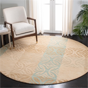 Safavieh Wyndham Round Rug in Beige / Multi