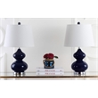 Safavieh Eva Double Gourd Glass Lamp (Set Of 2) in Pearl Grey