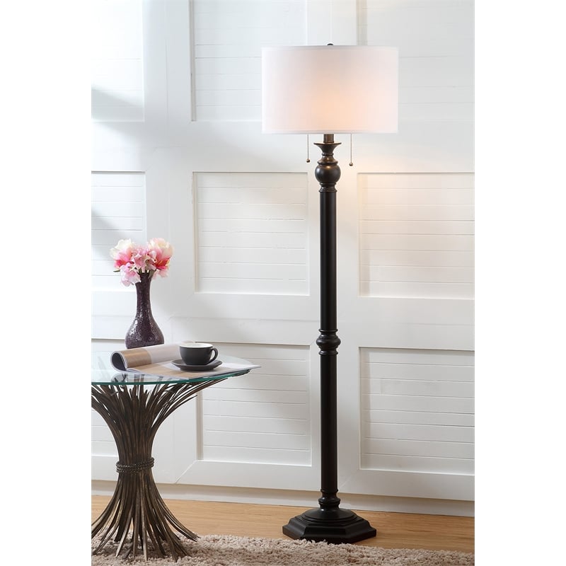Safavieh Jessie Floor Lamp in Bronze Finish