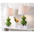 Safavieh Eva Double Gourd Glass Lamp (Set Of 2)