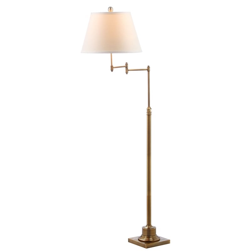 Safavieh Ingram Swivel Floor Lamp in Gold