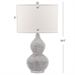 Safavieh Nicole Bead Base Lamp
