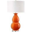 Safavieh Juniper Table Lamp in Orange