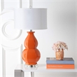 Safavieh Juniper Table Lamp in Orange