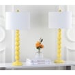 Safavieh Jenna Stacked Ball Lamp (Set Of 2) in Yellow