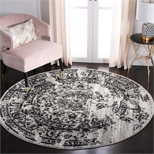 Safavieh Adirondack Silver Area Rug - Round 6'