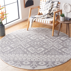 Safavieh Adirondack Ivory Area Rug - Round 6'