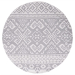Safavieh Adirondack Ivory Area Rug - Round 6'