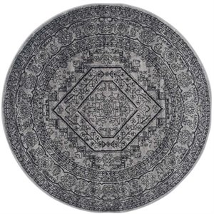 Safavieh Adirondack Silver Area Rug - Round 6'