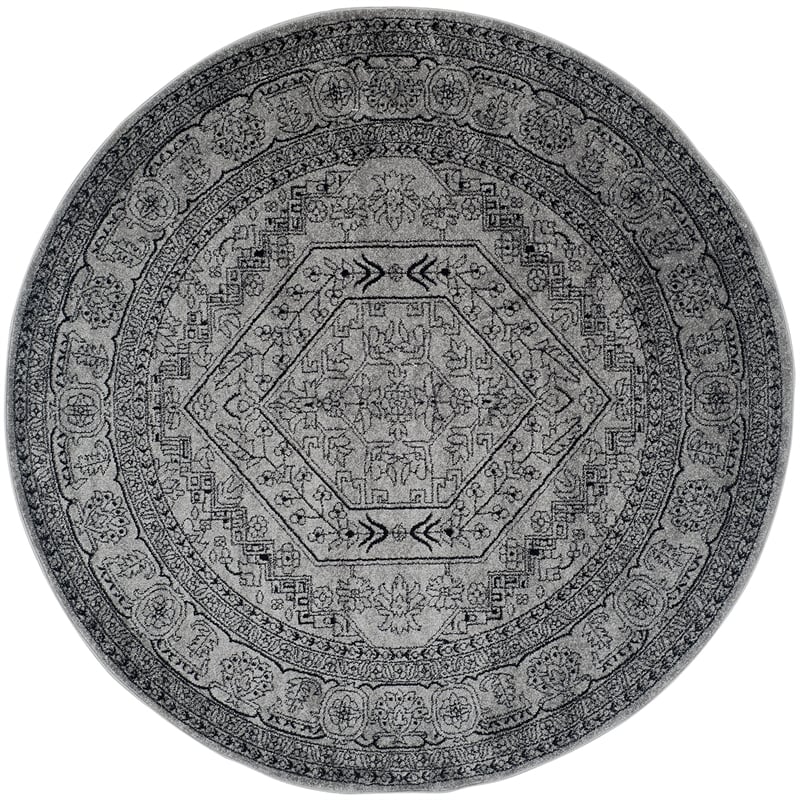 Safavieh Adirondack Silver Area Rug - Round 8'