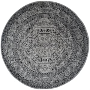 Safavieh Adirondack Silver Area Rug - Round 8'