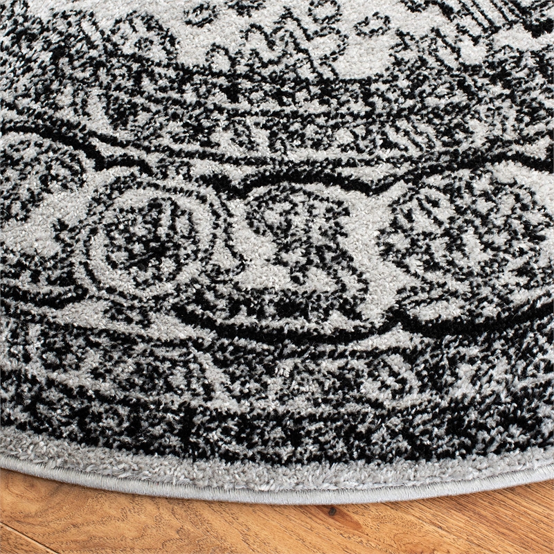 Safavieh Adirondack Silver Area Rug - Round 8'