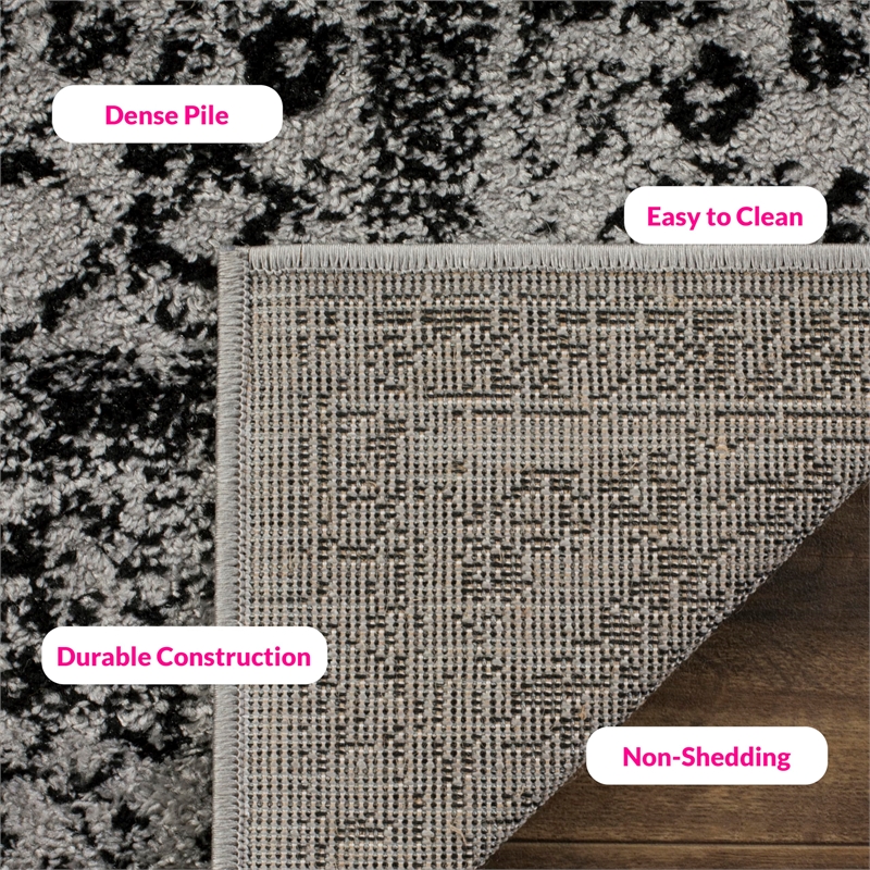 safavieh adirondack grey area rug - 8' x 10'