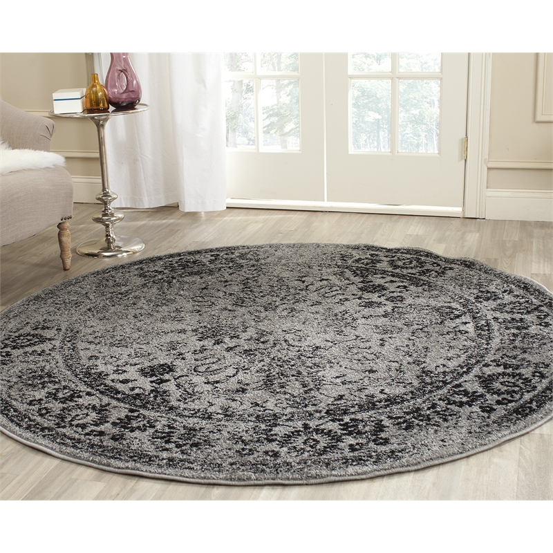 Safavieh Adirondack Grey Area Rug - Round 4'