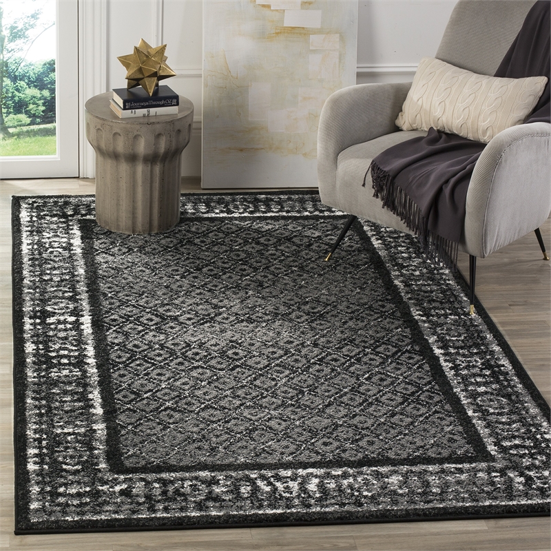 Safavieh Adirondack Black Area Rug - 6' x 9'