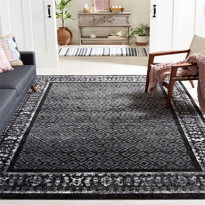 Safavieh Adirondack Black Area Rug - 9' x 12'