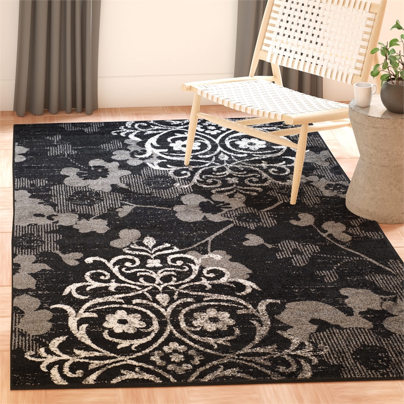 Safavieh Adirondack Black Area Rug - 3' x 5'