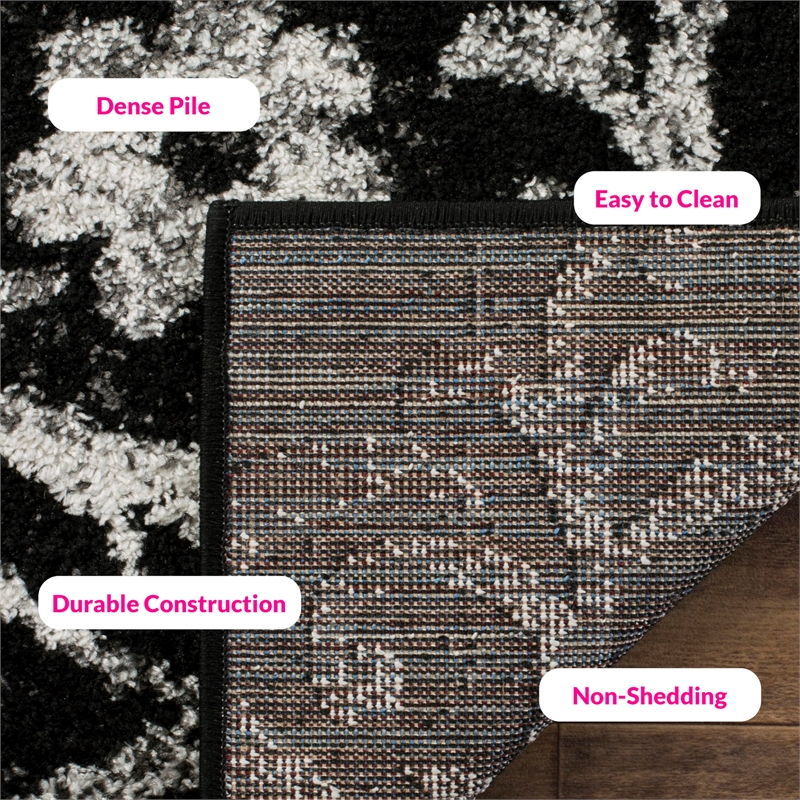 Safavieh Adirondack Black Area Rug - 9' x 12'