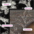 Safavieh Adirondack Black Area Rug - 9' x 12'