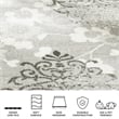 Safavieh Adirondack Silver Area Rug - 2'6