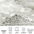 Safavieh Adirondack Silver Area Rug - 8' x 10'