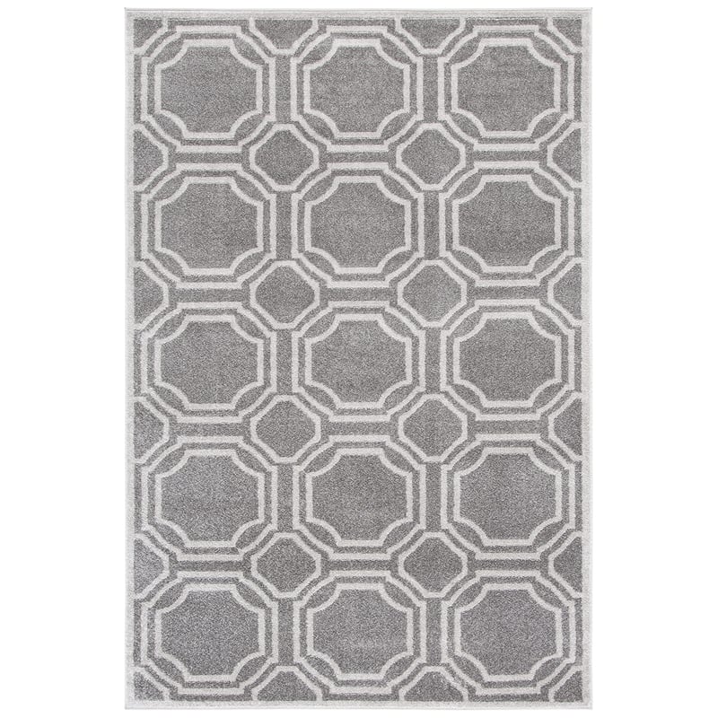Safavieh Amherst Grey Indoor Outdoor Rug - 4' x 6'