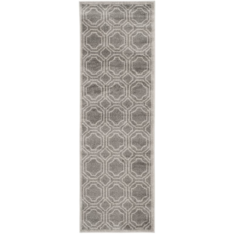 Safavieh Amherst Grey Indoor Outdoor Rug - Runner 2'3