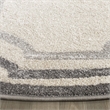Safavieh Amherst Ivory Indoor Outdoor Rug - Round 5'