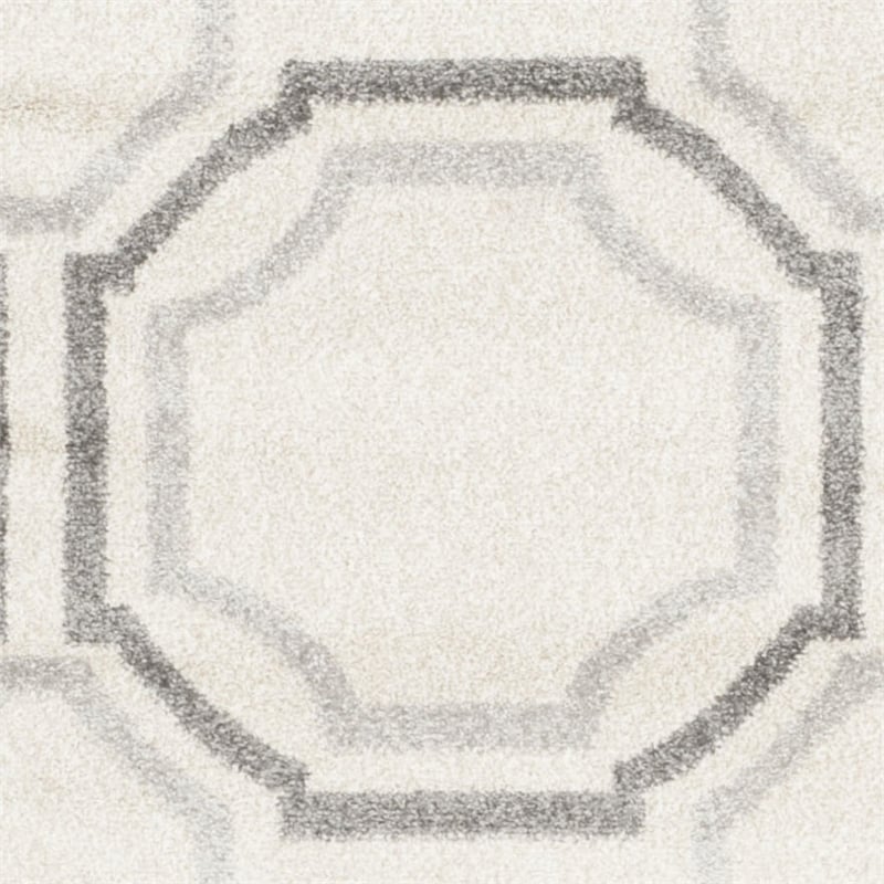 Safavieh Amherst Ivory Indoor Outdoor Rug - Square 5'