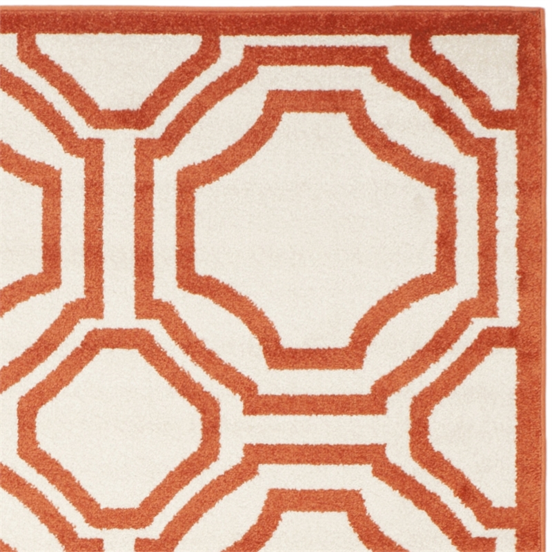 Safavieh Amherst Ivory Indoor Outdoor Rug - 5' x 8'