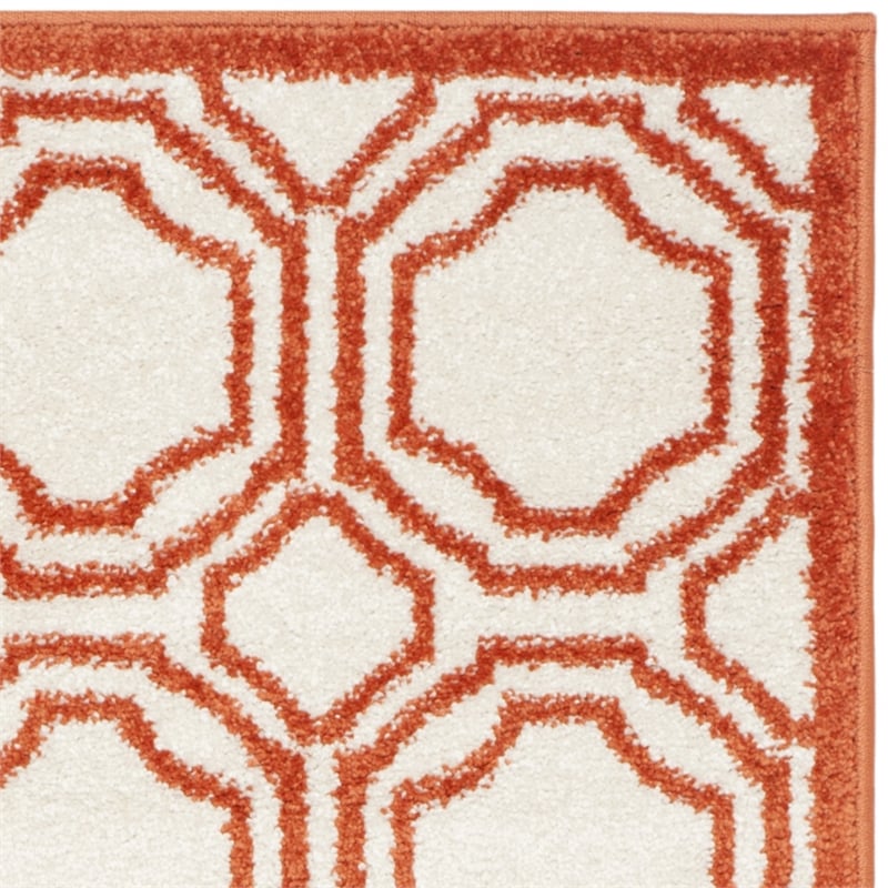 Safavieh Amherst Ivory Indoor Outdoor Rug - Runner 2'6