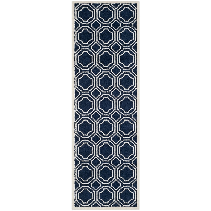 Safavieh Amherst Navy Indoor Outdoor Rug - 2'3