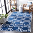 Safavieh Amherst Navy Indoor Outdoor Rug - 5' x 8'