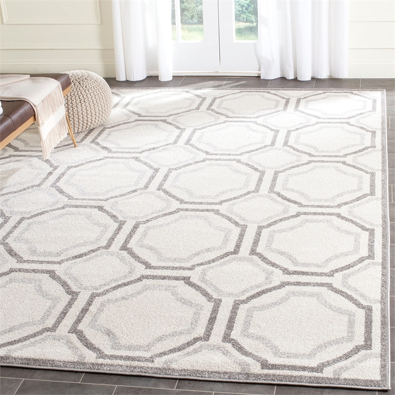 Safavieh Amherst Navy Indoor Outdoor Rug - 9' x 12'
